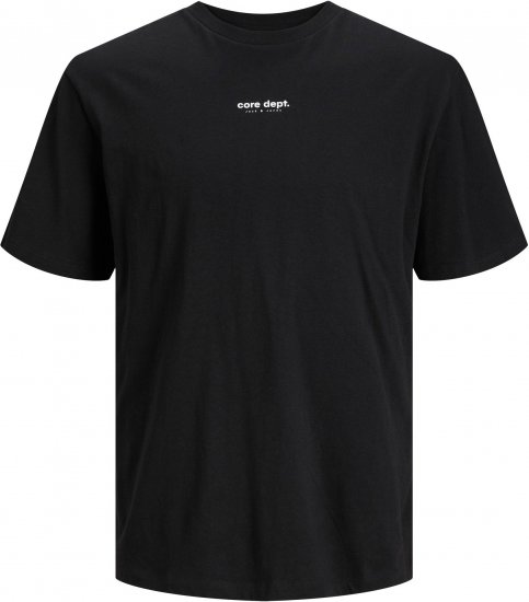 Jack & Jones JCOEDITION BERLIN T-Shirt Black - T-skjorter - Store T-skjorter - 2XL-14XL