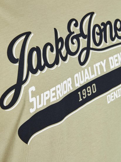 Jack & Jones JJELOGO TEE Light Green - T-skjorter - Store T-skjorter - 2XL-14XL
