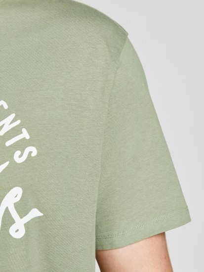 Jack & Jones JJERAFA TEE Light Green - T-skjorter - Store T-skjorter - 2XL-14XL