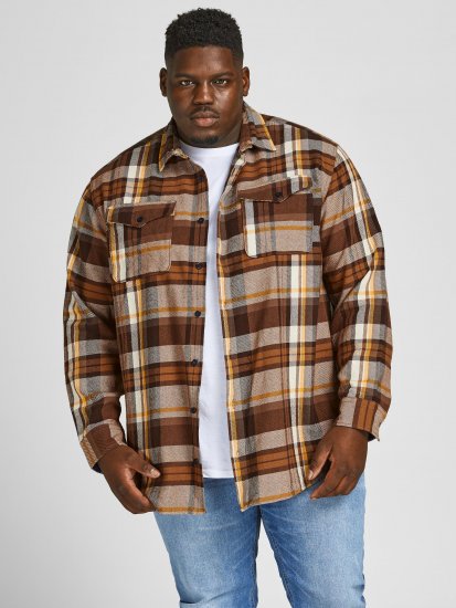 Jack & Jones JPRBLUWOODLAND Checked Shirt - Skjorter - Store skjorter - 2XL-8XL