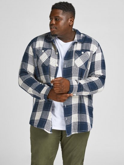 Jack & Jones JORHERITAGE Overshirt - Skjorter - Store skjorter - 2XL-8XL