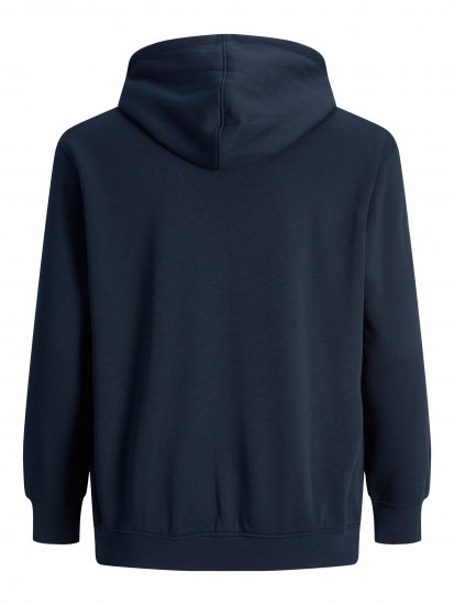 Jack & Jones JPRBLUBOOSTER SWEAT Hoodie Navy - Gensere og hettegensere - Store hettegensere - 2XL-14XL