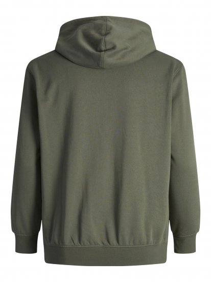 Jack & Jones JPRBLUBOOSTER SWEAT Hoodie Khaki - Gensere og hettegensere - Store hettegensere - 2XL-14XL