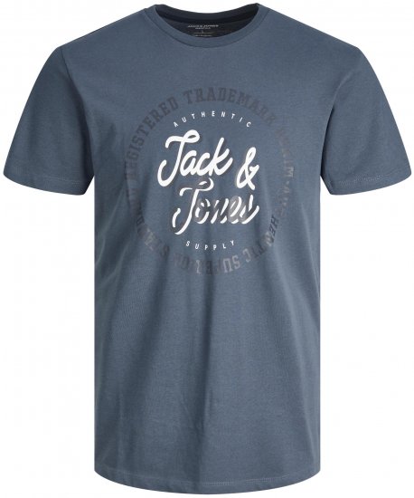 Jack & Jones JJSTAMP TEE Ombre Blue - T-skjorter - Store T-skjorter - 2XL-14XL