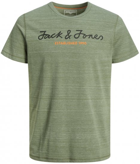 Jack & Jones JCOBERG UPSCALED TEE Green - T-skjorter - Store T-skjorter - 2XL-14XL