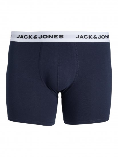Jack & Jones BASIC White WB Trunks 5-Pack Green - Undertøy & badetøy - Undertøy store størrelser 