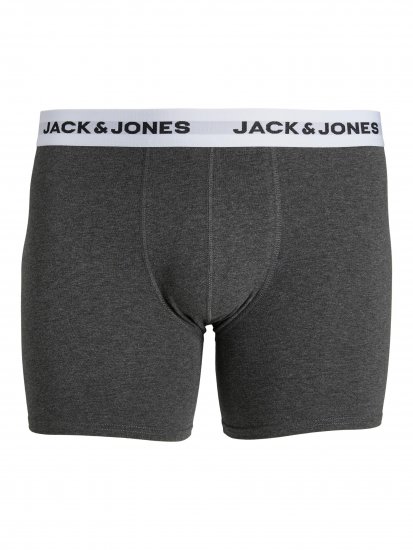 Jack & Jones BASIC White WB Trunks 5-Pack Green - Undertøy & badetøy - Undertøy store størrelser 