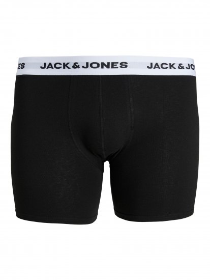 Jack & Jones BASIC White WB Trunks 5-Pack Green - Undertøy & badetøy - Undertøy store størrelser 