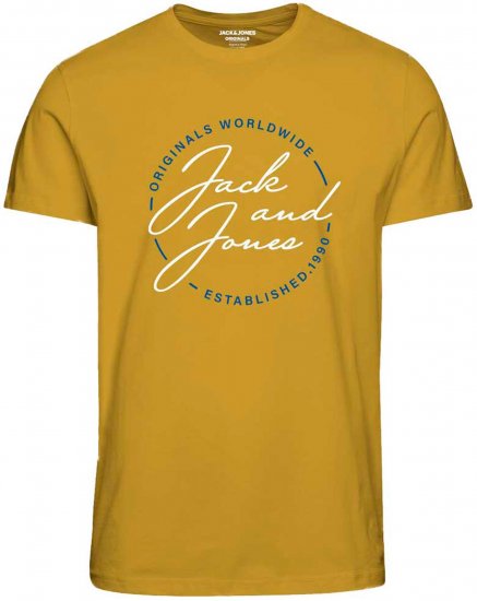 Jack & Jones JORJERRYS TEE Yellow - T-skjorter - Store T-skjorter - 2XL-14XL