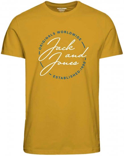 Jack & Jones JORJERRYS TEE Yellow - T-skjorter - Store T-skjorter - 2XL-14XL