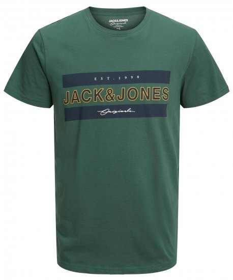Jack & Jones JORFRIDAY T-Shirt Green - T-skjorter - Store T-skjorter - 2XL-14XL