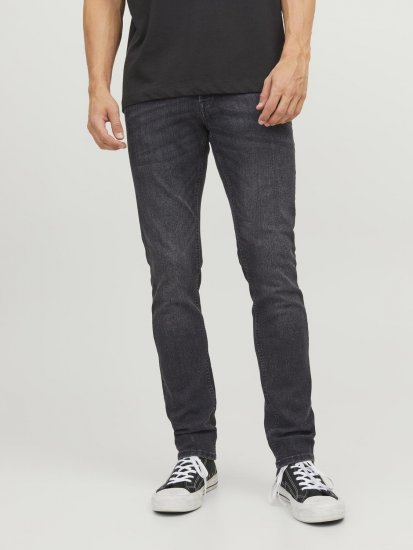 Jack & Jones JJILIAM JJORIGINAL SQ 270 Jeans Black Denim - Jeans og bukser - Store Bukser og Store Jeans