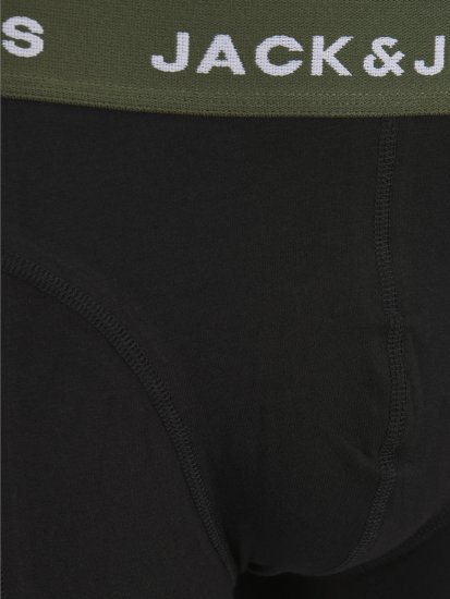 Jack & Jones JACARON Trunks 3-Pack Black - Undertøy & badetøy - Undertøy store størrelser 
