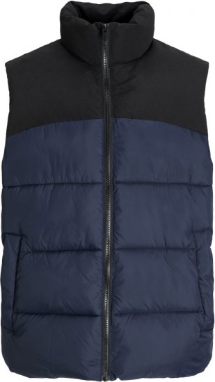 Jack & Jones MOON Bodywarmer Navy Blazer - Jakker - Store jakker - 2XL-12XL