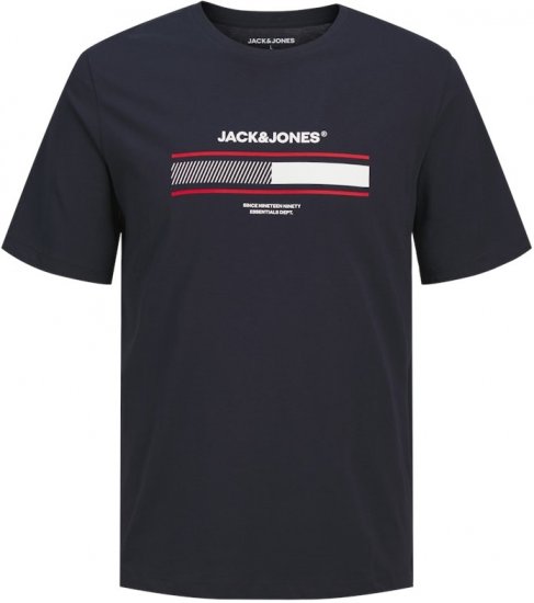 Jack & Jones SOUTH T-Shirt Navy Blazer - T-skjorter - Store T-skjorter - 2XL-14XL