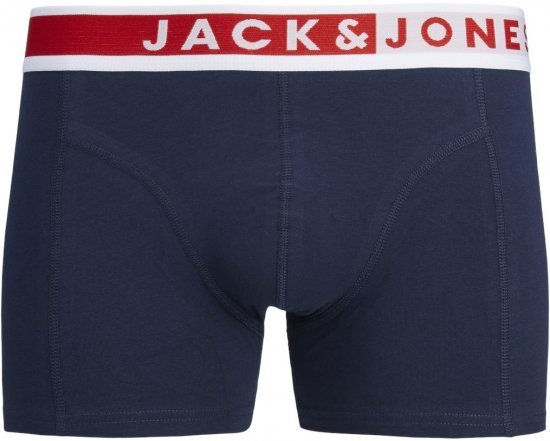 Jack & Jones JACKARIM Trunks 3-Pack Red - Undertøy & badetøy - Undertøy store størrelser 