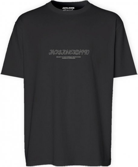 Jack & Jones JORBRONX T-Shirt Black - T-skjorter - Store T-skjorter - 2XL-14XL