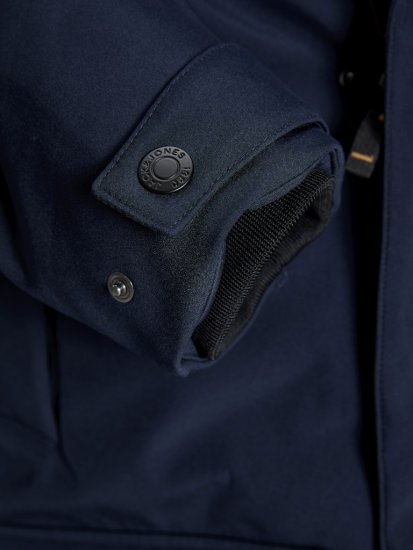 Jack & Jones Finn Softshell Parka Sky Captain - Jakker - Store jakker - 2XL-12XL