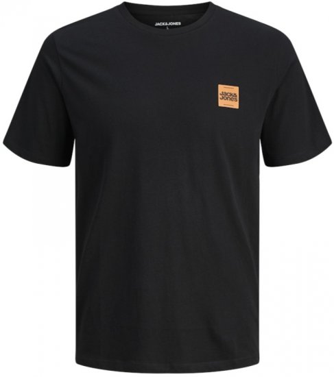 Jack & Jones Brandy Crew Neck T-Shirt Black - T-skjorter - Store T-skjorter - 2XL-14XL
