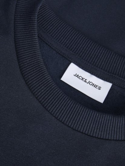 Jack & Jones Brandy Crew Neck Sweatshirt Sky Captain - Gensere og hettegensere - Store hettegensere - 2XL-14XL
