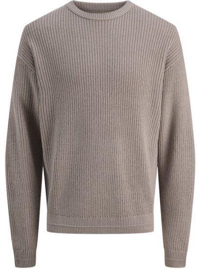 Jack & Jones Kaito Knit Crew Neck Pullover Atmosphere - Gensere og hettegensere - Store hettegensere - 2XL-14XL