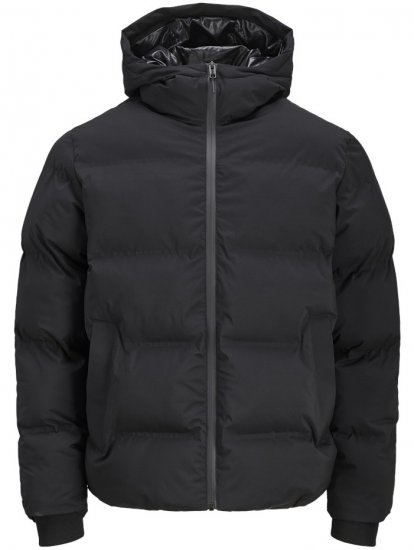 Jack & Jones Kaito Puffer Jacket Black - Jakker - Store jakker - 2XL-12XL