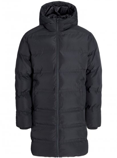 Jack & Jones Soho Long Puffer Jacket Black - Jakker - Store jakker - 2XL-12XL