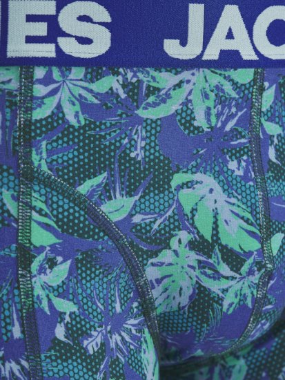  Jack & Jones Tropical Flowers Trunks 5-Pack Blue - Undertøy & badetøy - Undertøy store størrelser 