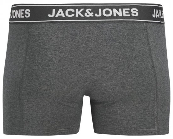 Jack & Jones Black Friday Trunks 3-Pack Grey Black - Undertøy & badetøy - Undertøy store størrelser 