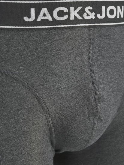 Jack & Jones Black Friday Trunks 3-Pack Grey Black - Undertøy & badetøy - Undertøy store størrelser 