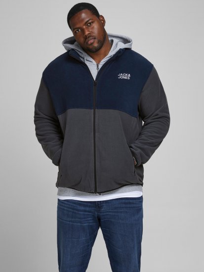 Jack & Jones Hype Fleece Ombre Blue - Jakker - Store jakker - 2XL-12XL