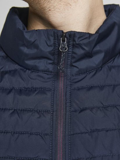Jack & Jones MULTI BODYWARMER With COLLAR Navy Blazer - Jakker - Store jakker - 2XL-12XL