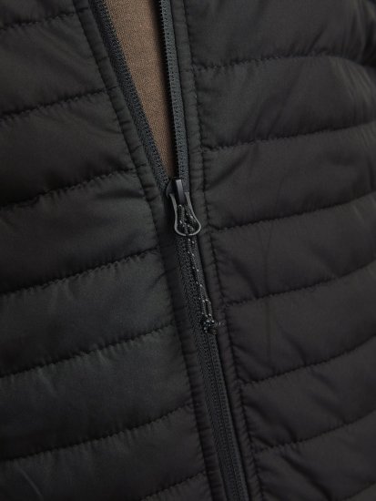 Jack & Jones MULTI QUILTED SET-IN Sleeves Jacket Black - Jakker - Store jakker - 2XL-12XL