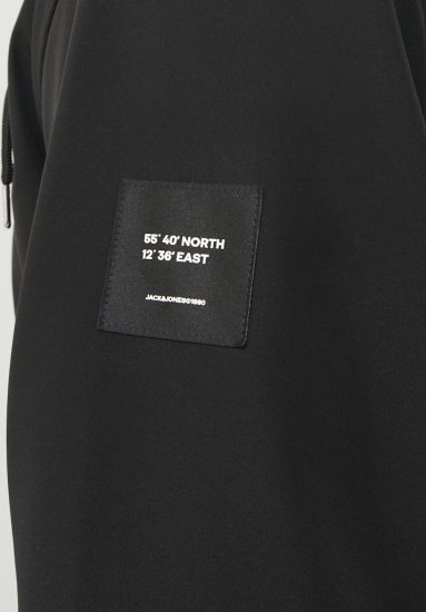 Jack & Jones BASIC Water-Resistant Softshell Jacket Black - Jakker - Store jakker - 2XL-12XL