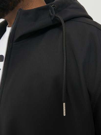 Jack & Jones BASIC Water-Resistant Softshell Jacket Black - Jakker - Store jakker - 2XL-12XL