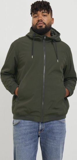 Jack & Jones BASIC Water-Resistant Softshell Jacket Green - Jakker - Store jakker - 2XL-12XL