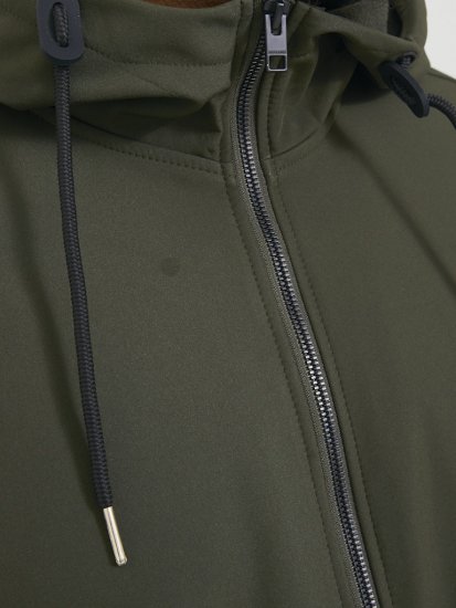 Jack & Jones BASIC Water-Resistant Softshell Jacket Green - Jakker - Store jakker - 2XL-12XL