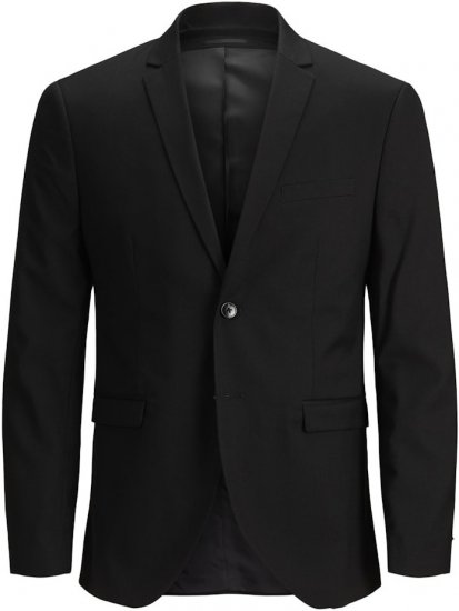 Jack & Jones FRANCO Blazer Black - Dresser og blazere - Dresser i store størrelser