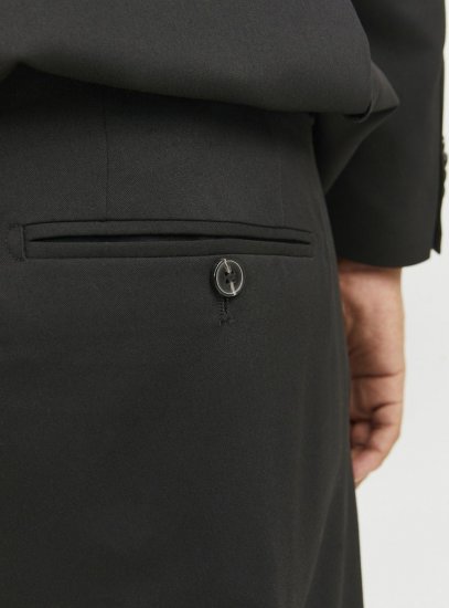 Jack & Jones FRANCO Suit Pants Black - Dresser og blazere - Dresser i store størrelser