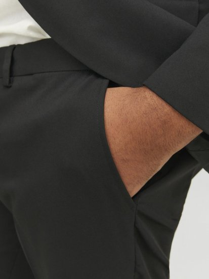Jack & Jones FRANCO Suit Pants Black - Dresser og blazere - Dresser i store størrelser