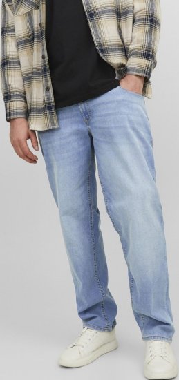 Jack & Jones MIKE JORIGINAL SQ 330 Jeans Blue Denim - Jeans og bukser - Store Bukser og Store Jeans