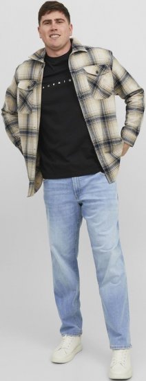 Jack & Jones MIKE JORIGINAL SQ 330 Jeans Blue Denim - Jeans og bukser - Store Bukser og Store Jeans