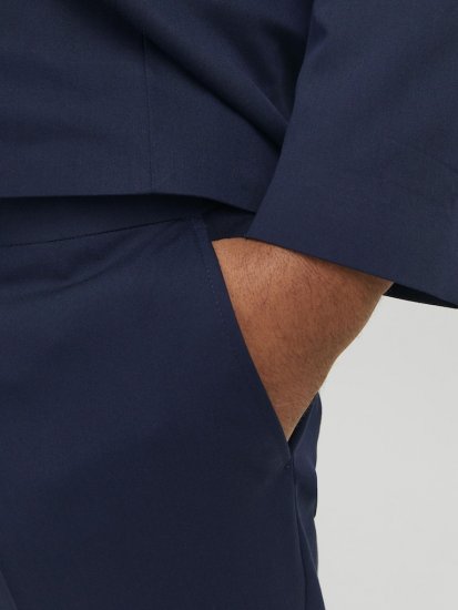 Jack & Jones FRANCO Suit Pants Dark Navy - Dresser og blazere - Dresser i store størrelser