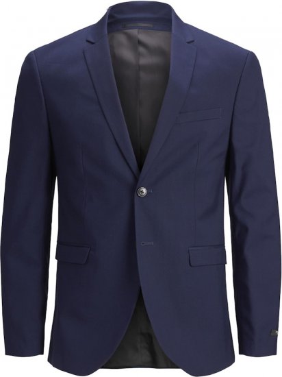 Jack & Jones FRANCO Blazer Medieval Blue - Dresser og blazere - Dresser i store størrelser