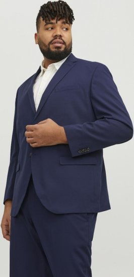 Jack & Jones FRANCO Blazer Medieval Blue - Dresser og blazere - Dresser i store størrelser
