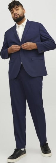 Jack & Jones FRANCO Blazer Medieval Blue - Dresser og blazere - Dresser i store størrelser