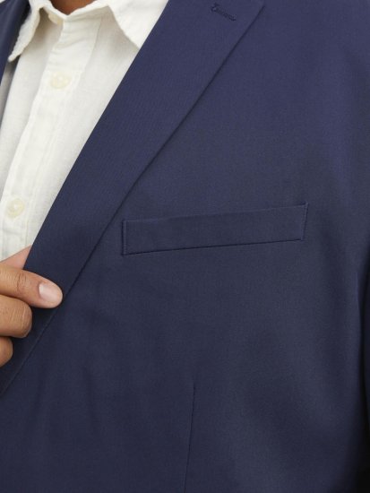 Jack & Jones FRANCO Blazer Medieval Blue - Dresser og blazere - Dresser i store størrelser