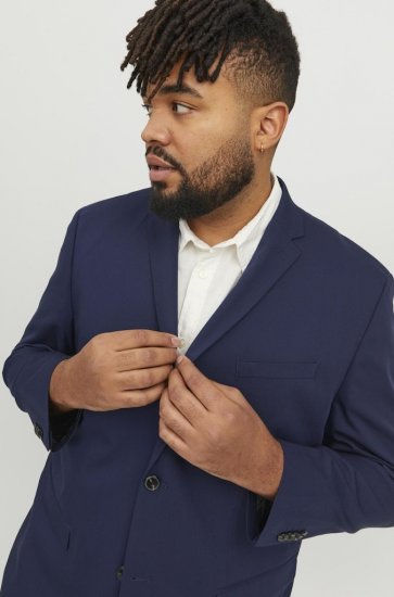 Jack & Jones FRANCO Blazer Medieval Blue - Dresser og blazere - Dresser i store størrelser