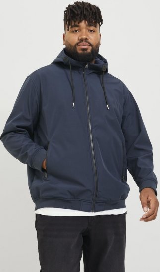 Jack & Jones BASIC Water-Resistant Softshell Jacket Navy Blazer - Jakker - Store jakker - 2XL-12XL