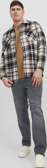 Jack & Jones MIKE ORIGINAL SQ 270 Jeans Black Denim - Jeans og bukser - Store Bukser og Store Jeans